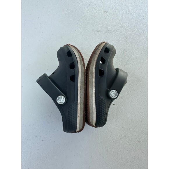 Crocs Unisex Baby Retro Hard Sole Perforated Straps Slip On Clogs Shoes 4-5 - Picture 5 of 7